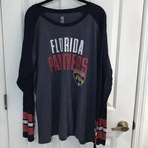 Official NHL Florida Panthers Long Sleeve T-Shirt 2XL